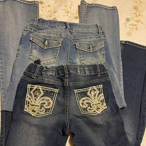 Faded glory girls jeans size 14